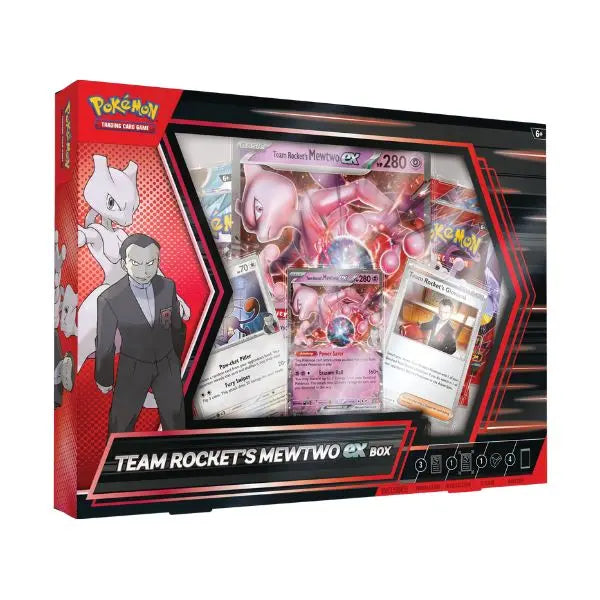Caja Team Rocket Mewtwo EX GP STORE
