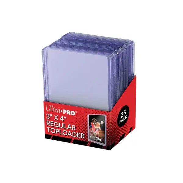 Pack 25 Toploader Regular Ultra Pro 3" x 4" GP STORE TCG
